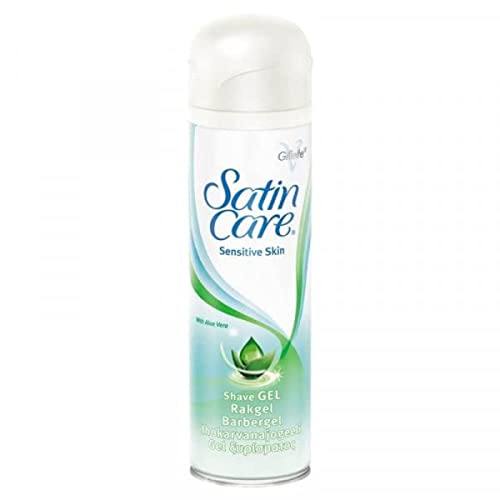 Gillette Satin Care Sensitive Shaving Gel, 200ml