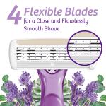 BIC Soleil Escape Lavender & Eucalyptus Razors, 4 Count