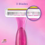 BIC Soleil Smooth Women's Disposable Razors, 4 Pack