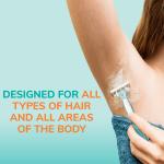 BIC EasyRinse Women's Disposable Razors, 2 Count