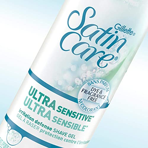 Satin Care Shave Gel for Women, 2 Pack