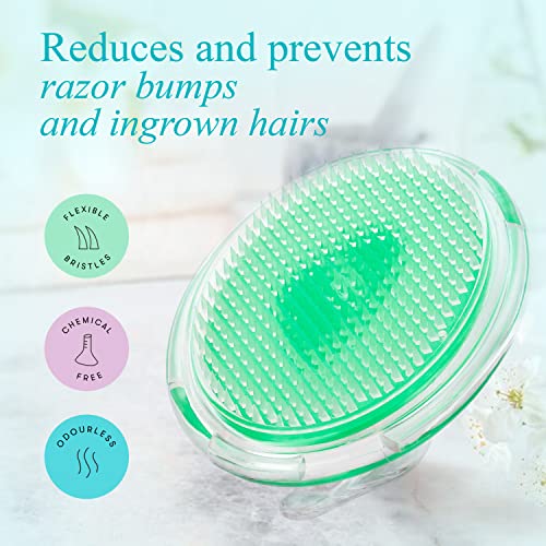 Beenax Exfoliating Brush for Smooth, Bump-Free Skin