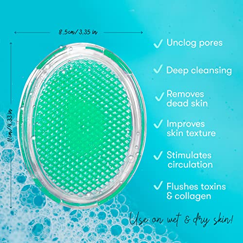 Beenax Exfoliating Brush for Smooth, Bump-Free Skin