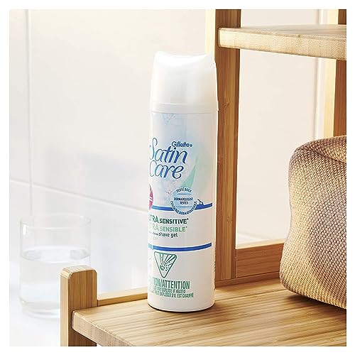 Satin Care Shave Gel for Women, 2 Pack