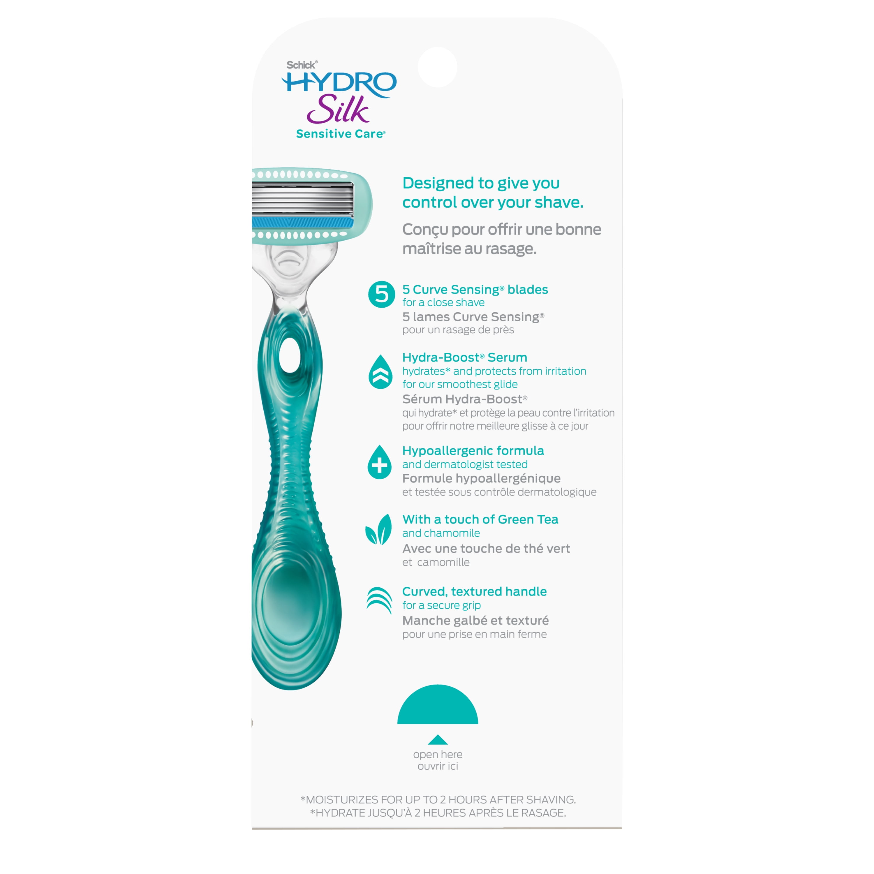 Schick Hydro Silk 5 Women's Razor with Refills