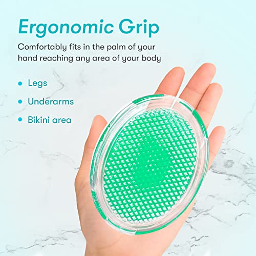 Beenax Exfoliating Brush for Smooth, Bump-Free Skin