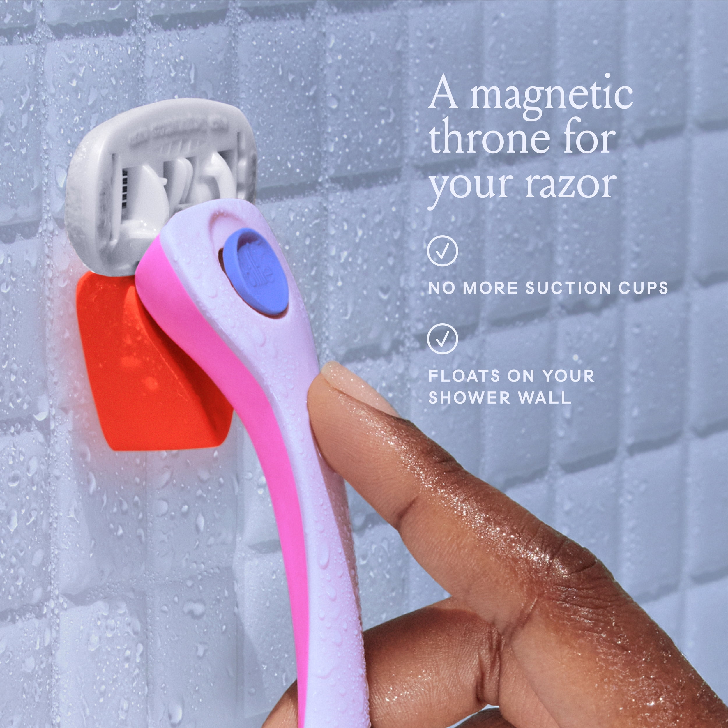 Billie Women’s Razor Kit with Magnetic Holder