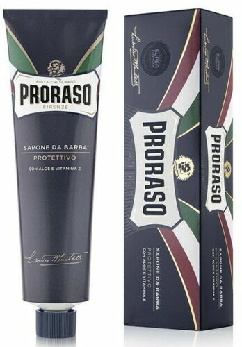 Proraso Blue Shaving Cream with Brush, 5.2 oz