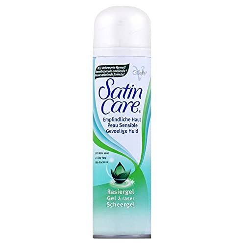 Gillette Satin Care Sensitive Skin Shaving Gel Trio
