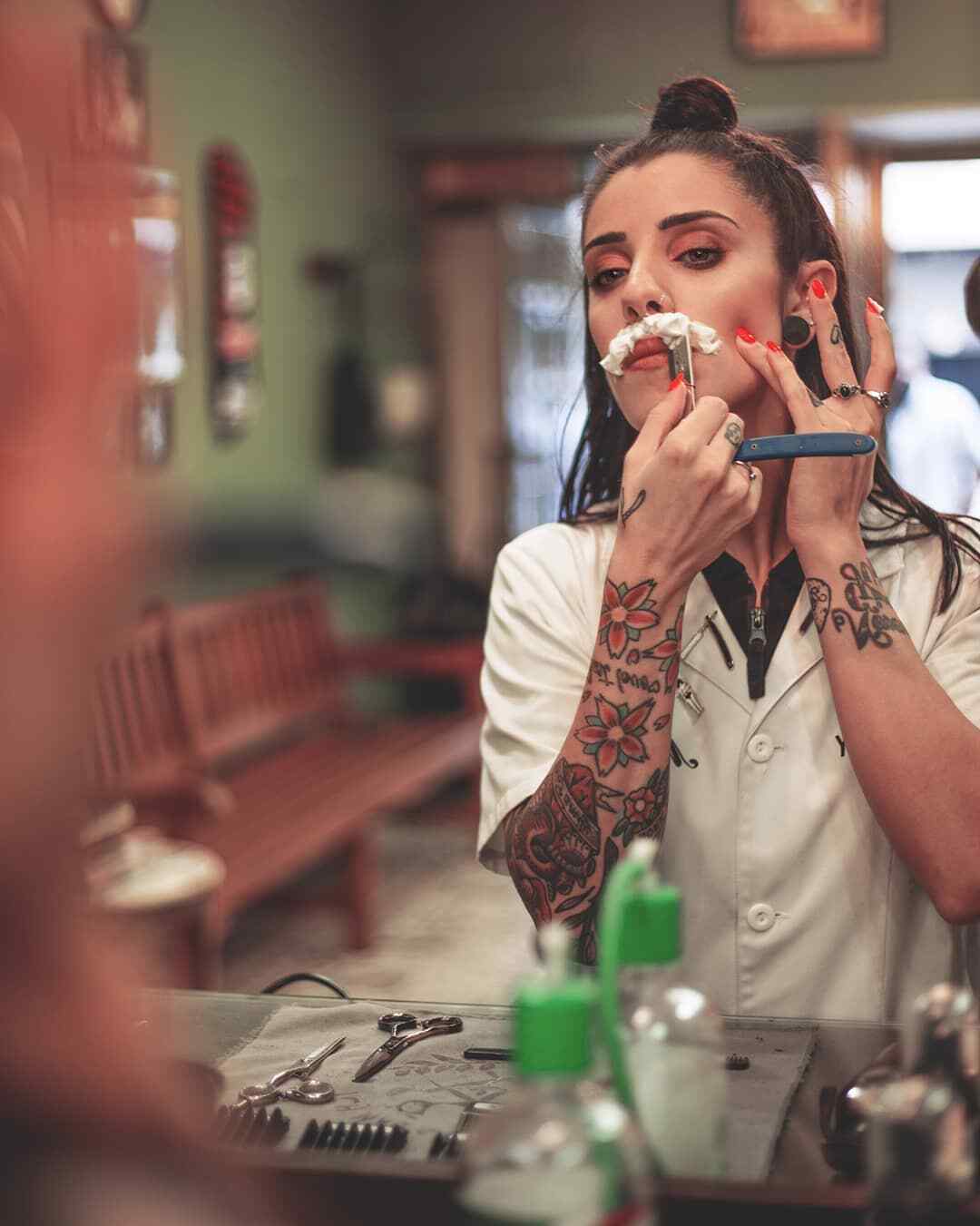 Proraso Blue Shaving Cream with Brush, 5.2 oz