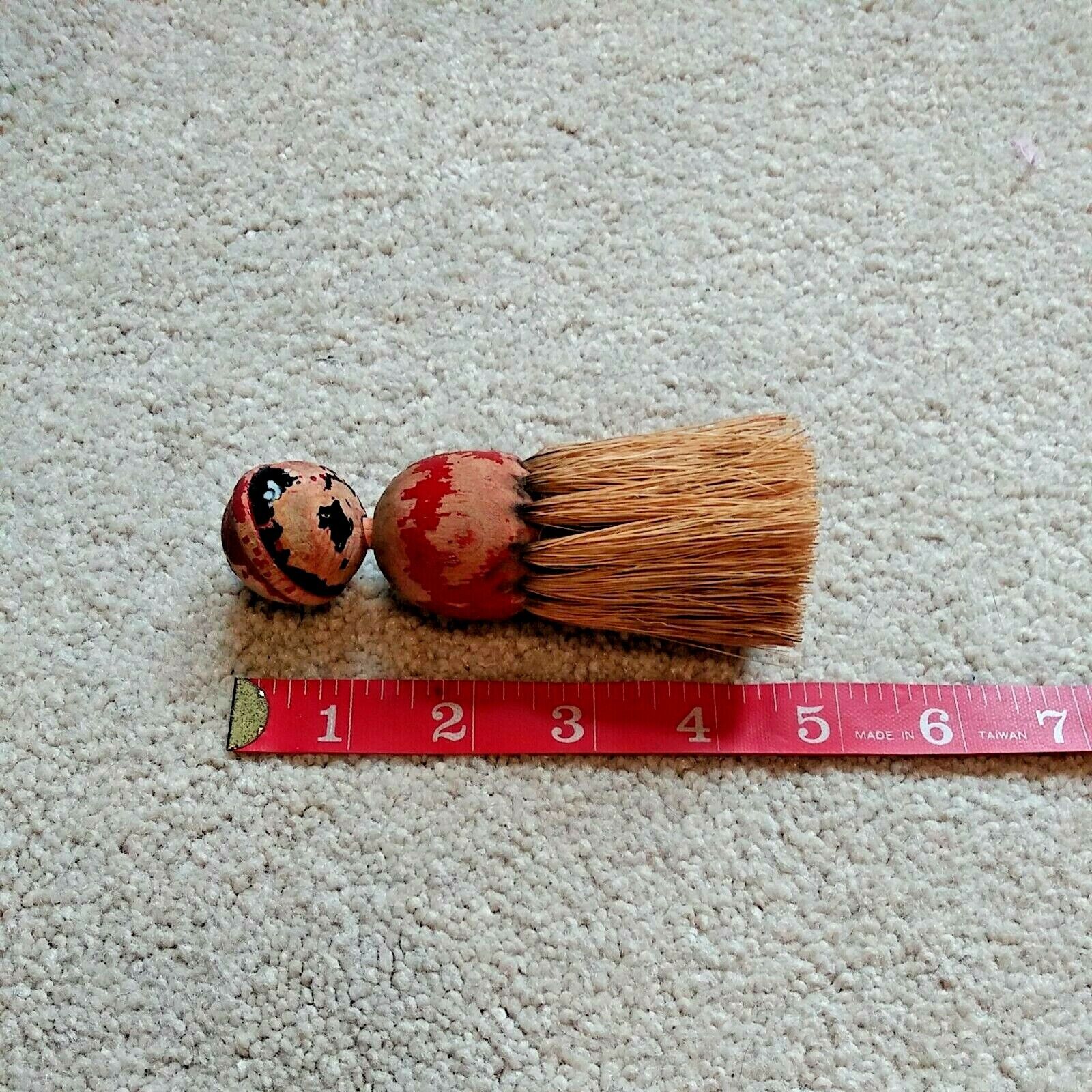 Vintage Wooden Shaving Brush for Women