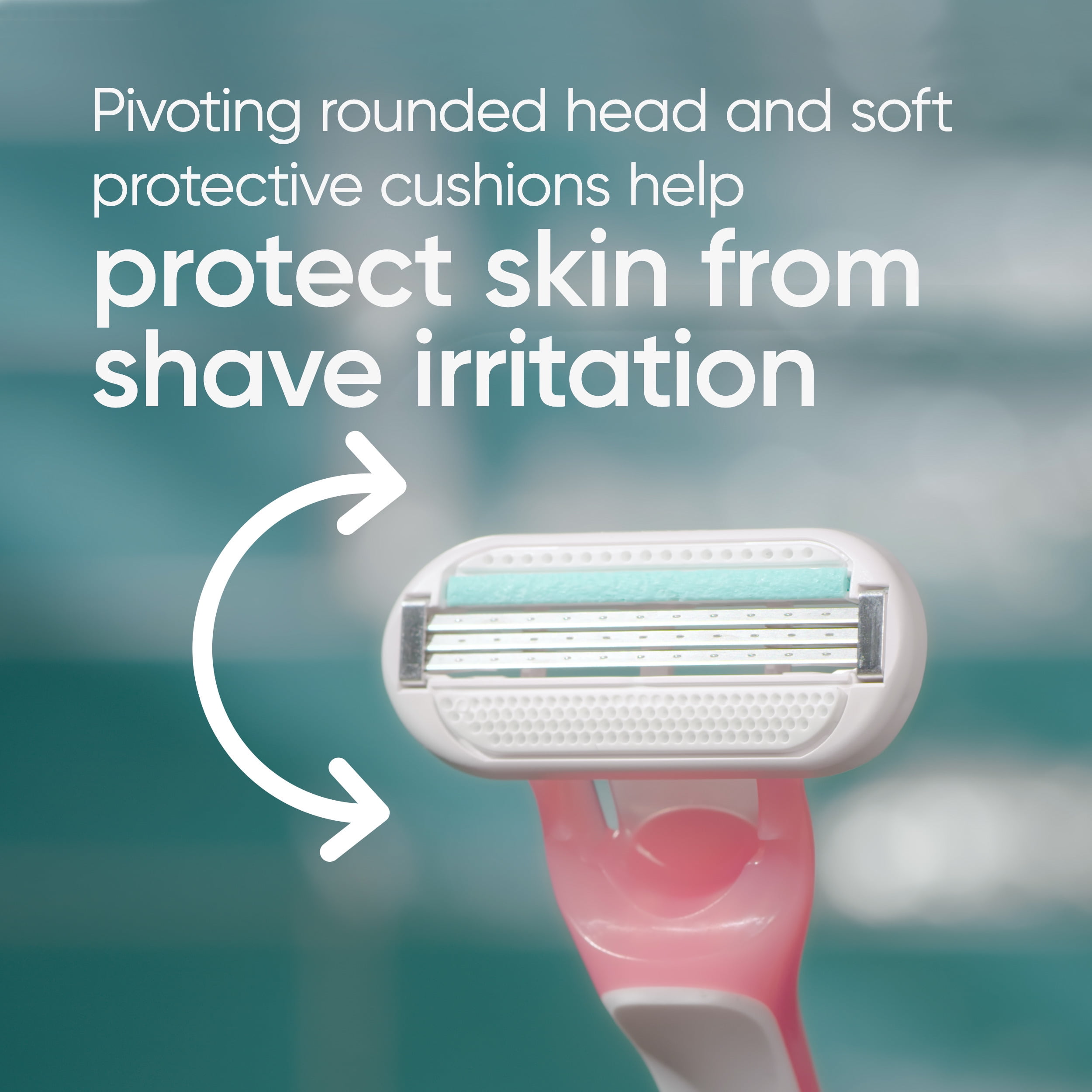 Gillette Venus 3 Sensitive Disposable Razors, 3 Count