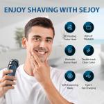 Men's Rechargeable Electric Beard Trimmer Razor