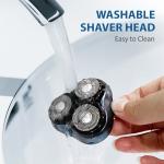 Men's Rechargeable Electric Beard Trimmer Razor