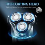 Men's Rechargeable Electric Beard Trimmer Razor