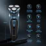 SEJOY Rechargeable Electric Shaver with Sideburn Trimmer
