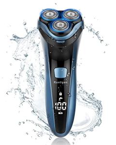 Rantizon Waterproof Rechargeable Men's Electric Razor