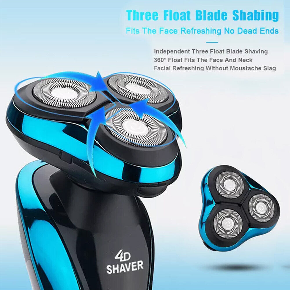 Men's Rechargeable Wet/Dry Electric Rotary Shaver