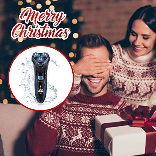 Rantizon Waterproof Rechargeable Men's Electric Razor