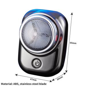 Compact Waterproof Mini Electric Shaver for Travel