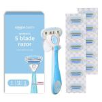 Amazon Basics Women's 5-Blade Razor Set