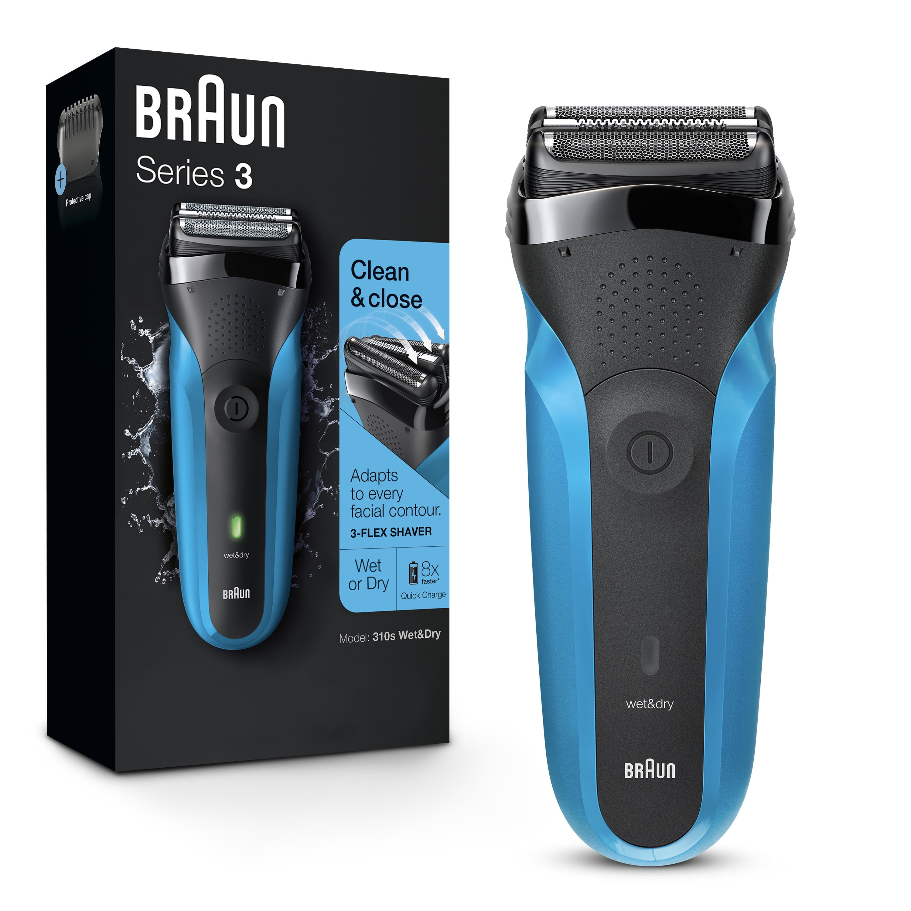Braun Series 3 310s Wet & Dry Electric Shaver