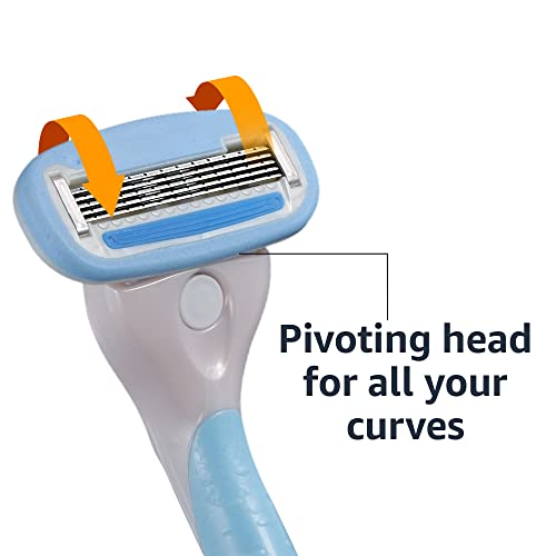 Amazon Basics Women's 5-Blade Razor Set