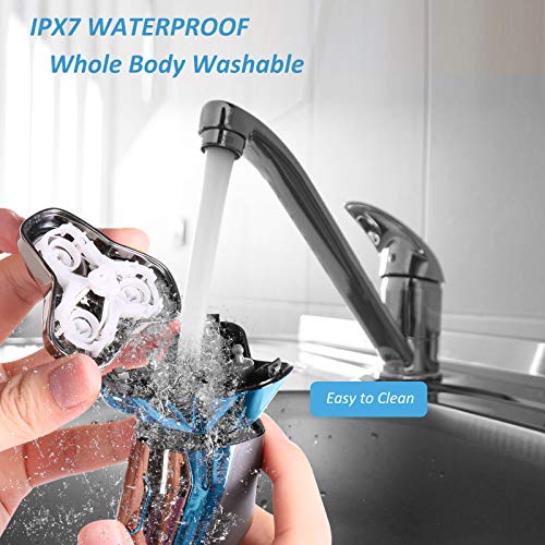 Waterproof Cordless Electric Shaver for Men