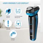Waterproof Cordless Electric Shaver for Men