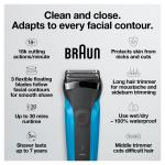 Braun Series 3 Rechargeable Electric Shaver for Men