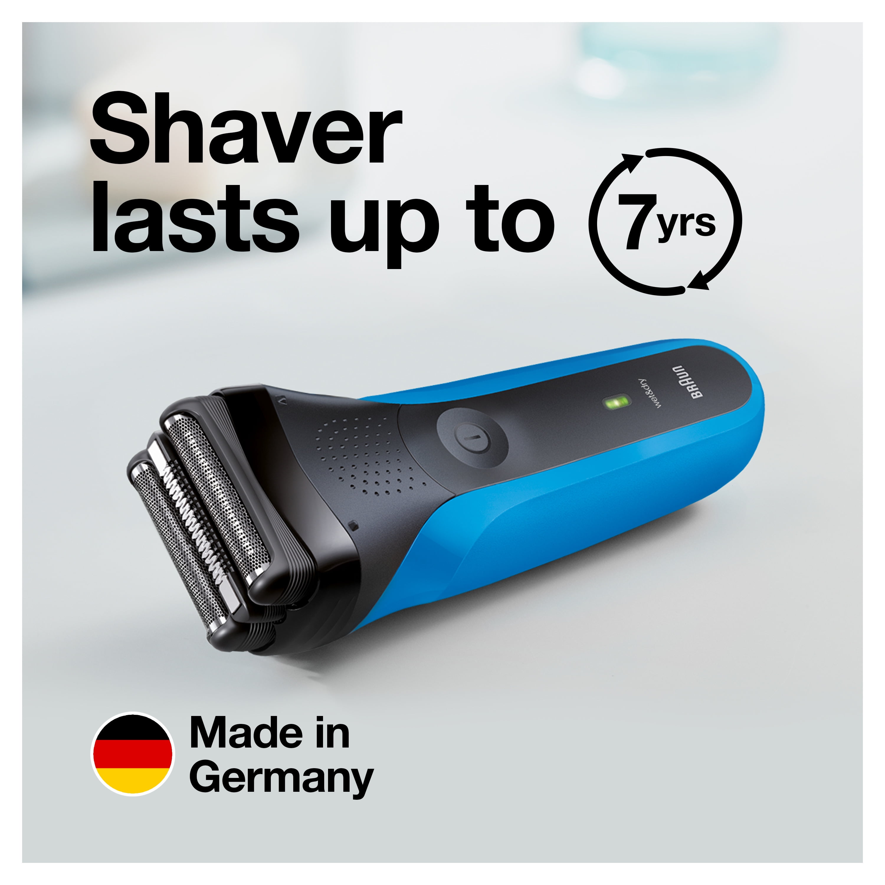 Braun Series 3 Rechargeable Electric Shaver for Men