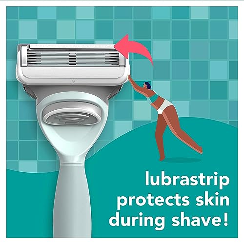 Joy Razors for Women with 4 Blade Refills