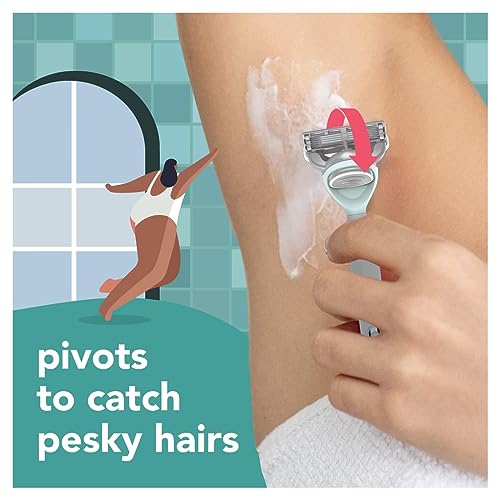 Joy Razors for Women with 4 Blade Refills