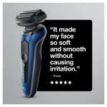 Braun Series 6 Electric Shaver Kit - Cobalt Blue