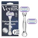 Gillette Venus Deluxe Smooth Platinum Women’s Razor Set