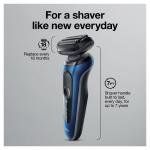 Braun Series 6 Electric Shaver Kit - Cobalt Blue