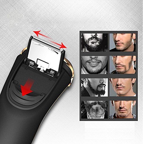 Waterproof Electric Razor for Men with Trimmer
