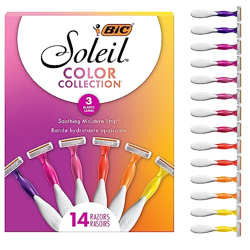 BIC Soleil Smooth Colors Women's Disposable Razors