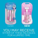 Gillette Venus 3 Sensitive Women's Disposable Razors