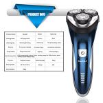 Waterproof Electric Razor for Men with Trimmer
