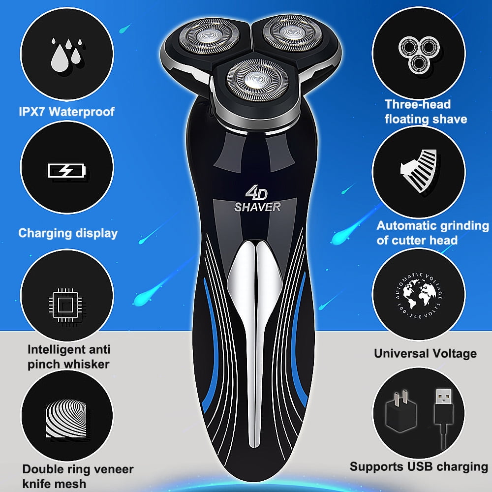 Babyltrl Waterproof Electric Shaver for Men