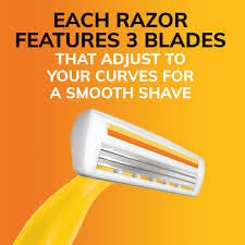 BIC Soleil Disposable Razors for Women, 16-Pack