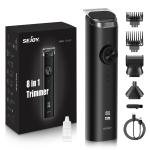 Waterproof Electric Beard Trimmer and Grooming Kit