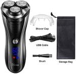 Hatteker Cordless Electric Shaver and Beard Trimmer