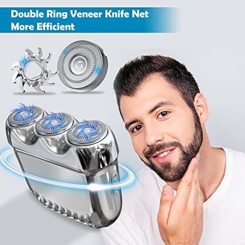 Portable Mini Electric Shaver for Men