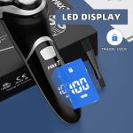 MAX-T Men's 3D Rotary Electric Shaver with Trimmer