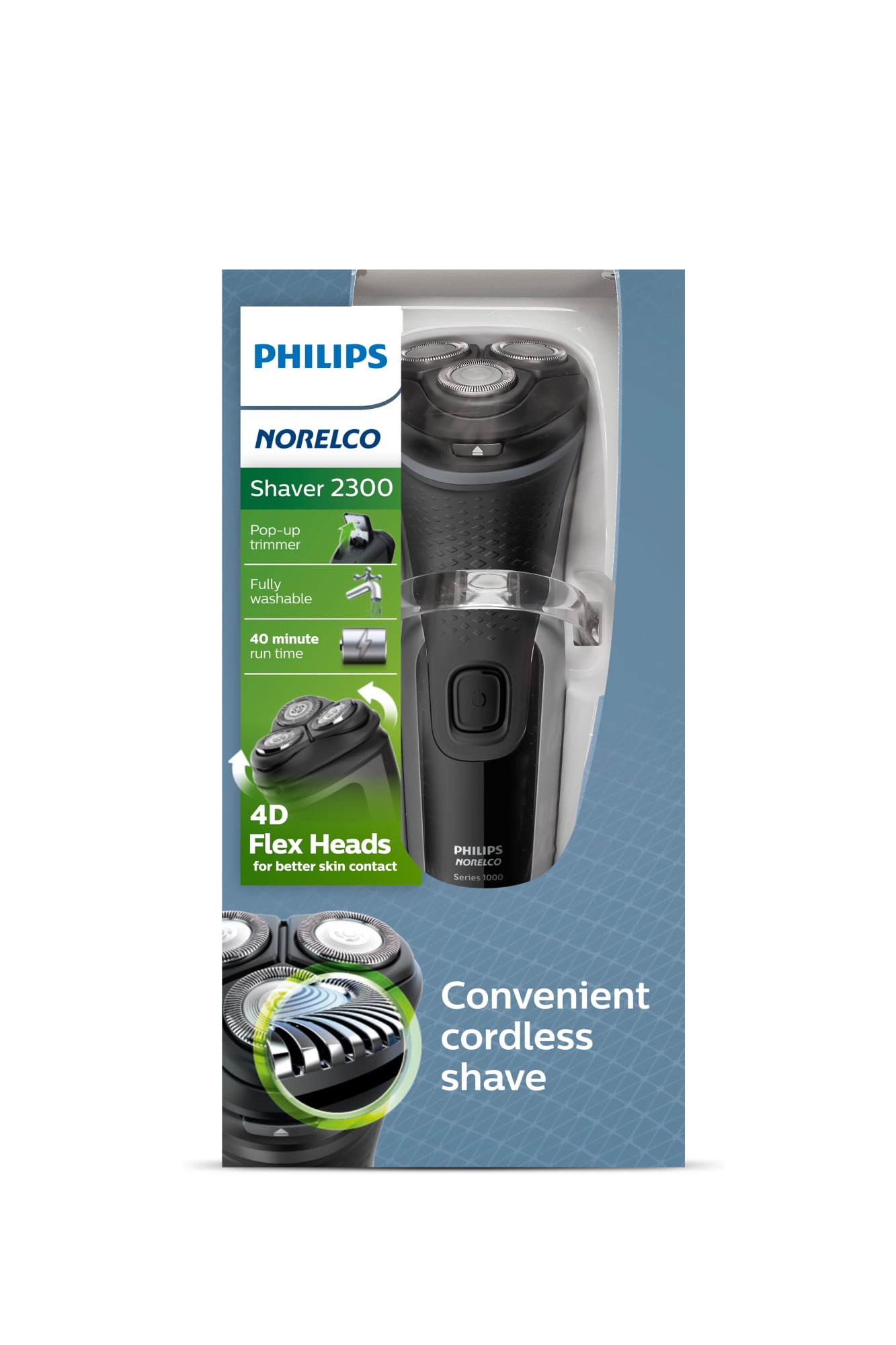 Philips Norelco 2300 Cordless Rechargeable Shaver