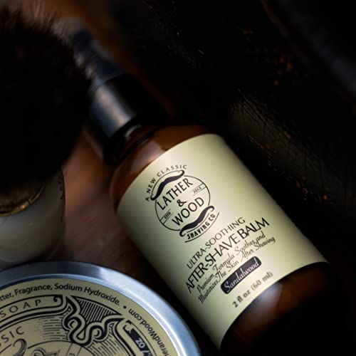 Sandalwood After-Shave Balm for Smooth Skin