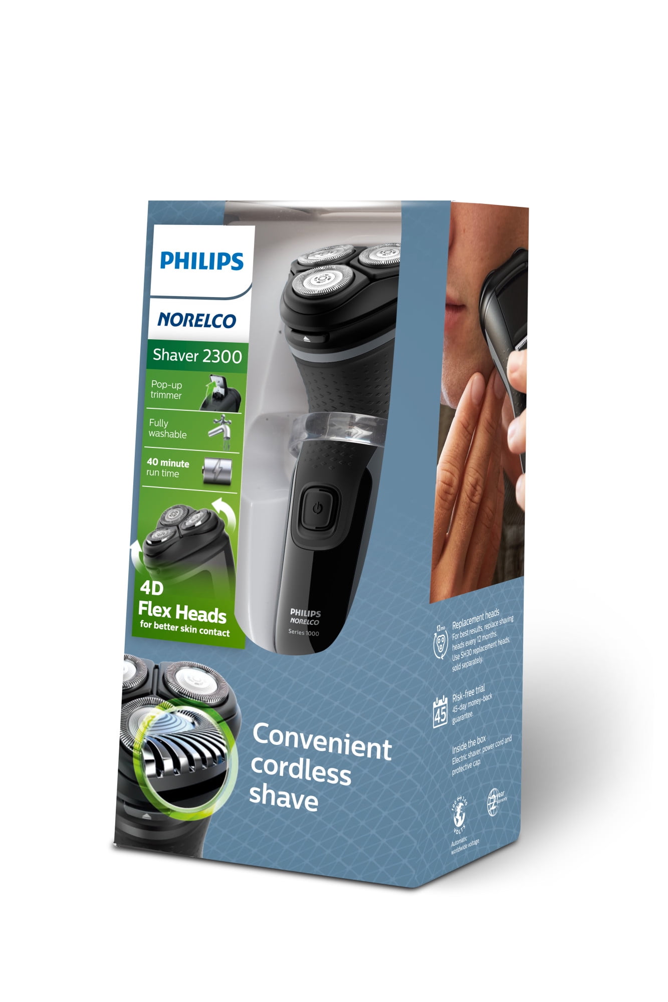 Philips Norelco 2300 Cordless Rechargeable Shaver
