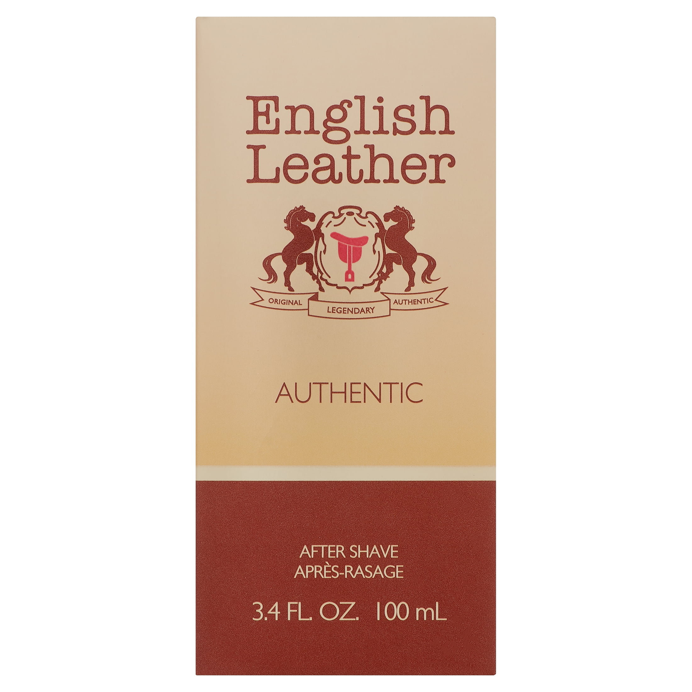 English Leather Aftershave for Men, 3.4 oz